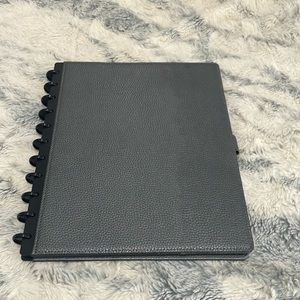 TUL letter size leather notebook